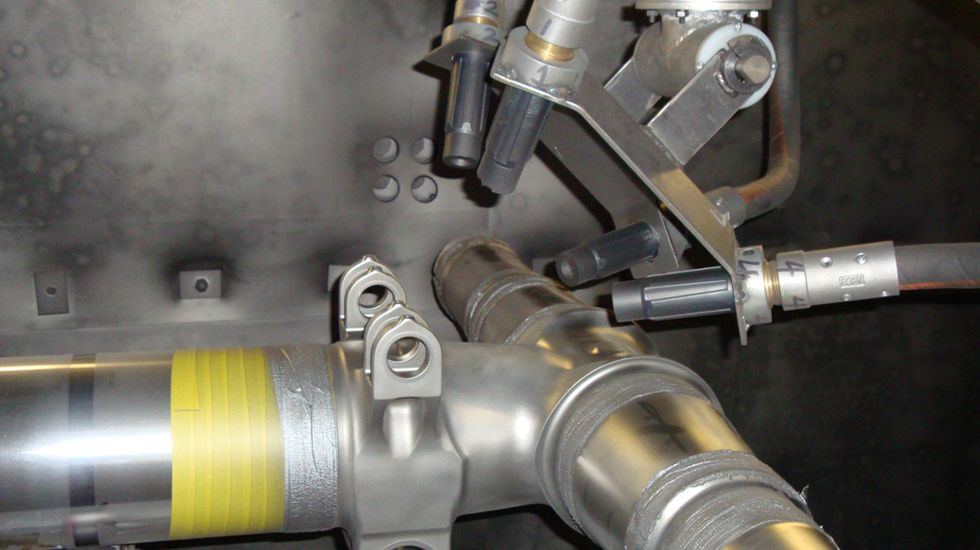 landing gear shot peening