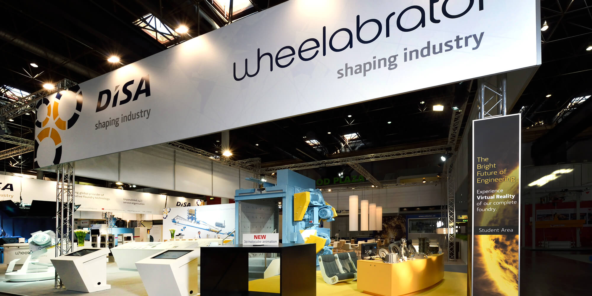 Wheelabrator Event Stand