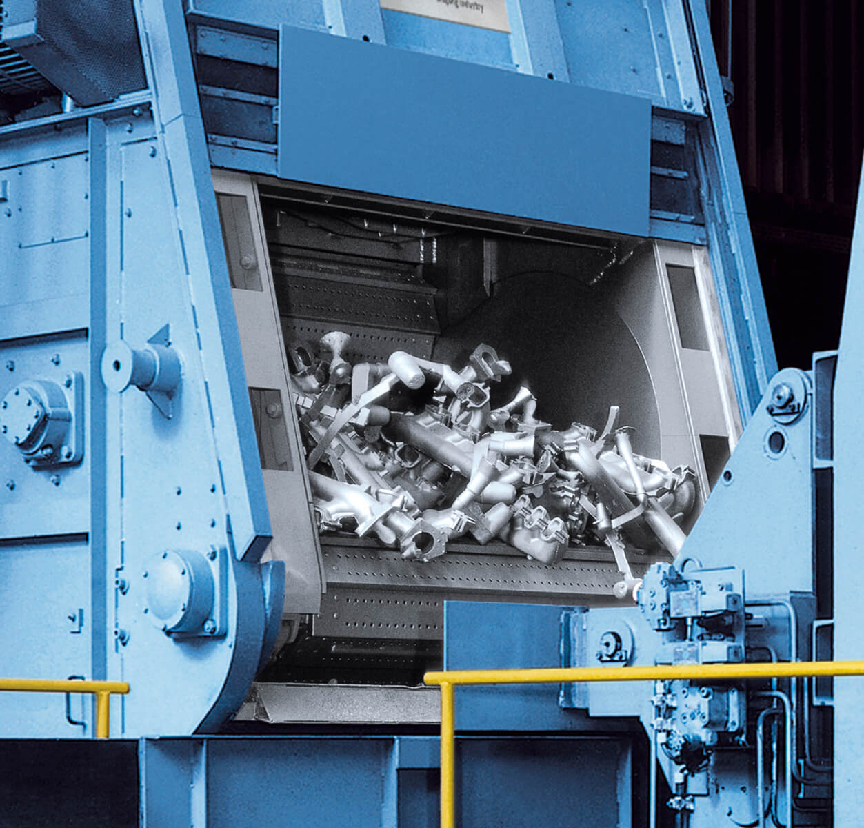 The MB Tumblast machines from Wheelabrator offer reliable process technology with a high degree of flexibility
