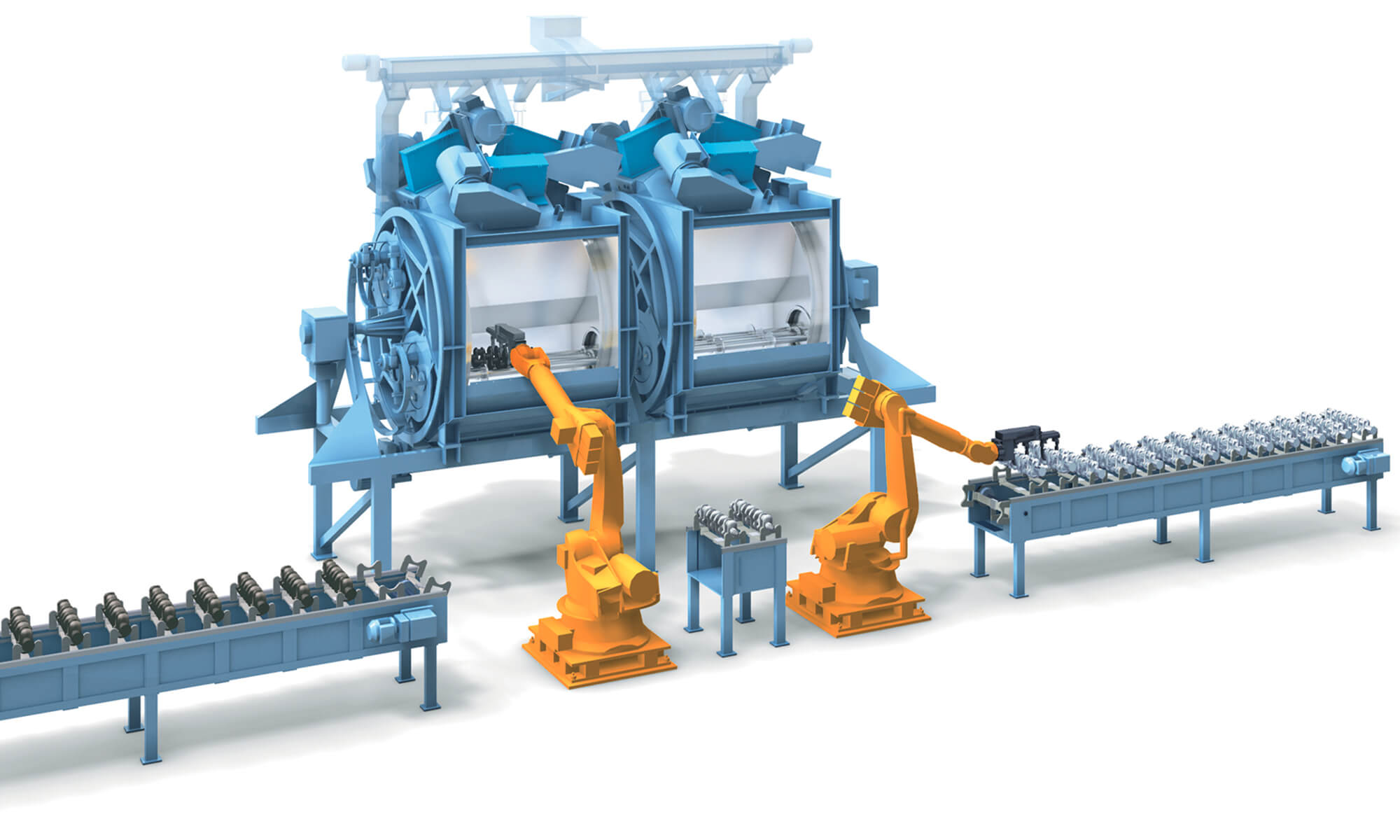 Manipulator Shot Blast System DV4